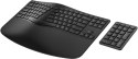 Klawiatura HP 960 Ergonomic Wireless Keyboard bezprzewodowa czarna 37E755AA Hewlett-Packard