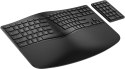 Klawiatura HP 960 Ergonomic Wireless Keyboard bezprzewodowa czarna 37E755AA Hewlett-Packard