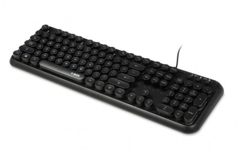 Klawiatura IBOX PULSAR IKS620 (USB 2.0; (US); kolor czarny) IBOX Klawiatura IBOX PULSAR IKS620 (USB 2.0; (US); kolor czarny) IBOX