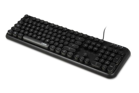 Klawiatura IBOX PULSAR IKS620 (USB 2.0; (US); kolor czarny) IBOX Klawiatura IBOX PULSAR IKS620 (USB 2.0; (US); kolor czarny) IBOX