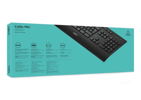 Klawiatura Logitech 920-005217 (USB 2.0; kolor czarny) Logitech Klawiatura Logitech 920-005217 (USB 2.0; kolor czarny) Logitech