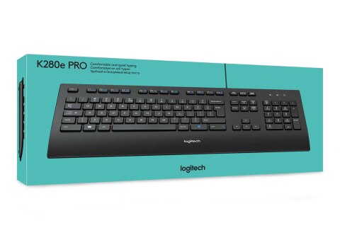 Klawiatura Logitech 920-005217 (USB 2.0; kolor czarny) Logitech Klawiatura Logitech 920-005217 (USB 2.0; kolor czarny) Logitech