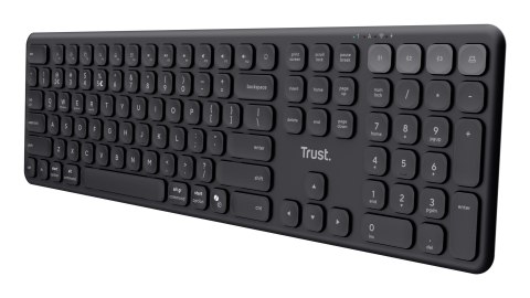 Klawiatura Trust VAIYA WIRELESS US Black Trust Klawiatura Trust VAIYA WIRELESS US Black Trust