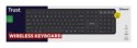Klawiatura Trust VAIYA WIRELESS US Black Trust