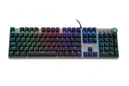 Klawiatura mechaniczna IBOX AURORA K-4 RGB IKGMK4 (USB; (US); kolor czarny) IBOX