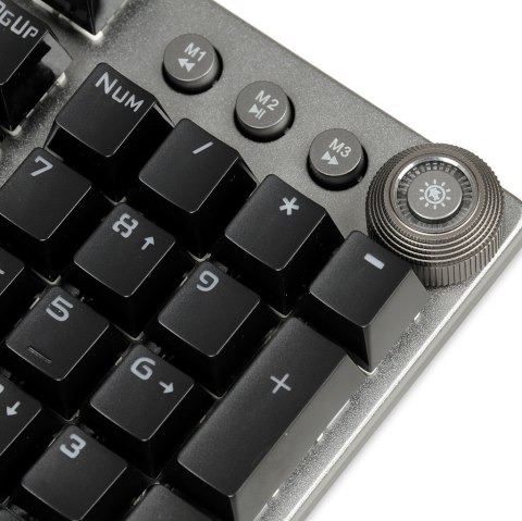 Klawiatura mechaniczna IBOX AURORA K-4 RGB IKGMK4 (USB; (US); kolor czarny) IBOX Klawiatura mechaniczna IBOX AURORA K-4 RGB IKGMK4 (USB; (US); kolor czarny) IBOX