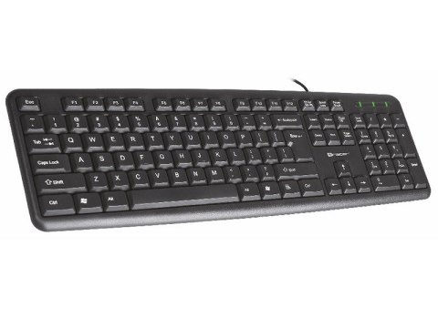 Klawiatura membranowa Tracer MAVERICK TRAKLA43371 (USB; (US); kolor czarny) Tracer Klawiatura membranowa Tracer MAVERICK TRAKLA43371 (USB; (US); kolor czarny) Tracer