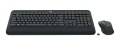 Logitech MK545 ADVANCED Wireless Keyboard and Mouse Combo klawiatura Dołączona myszka Uniwersalne USB QWERTZ Niemiecki Czarny Logitech