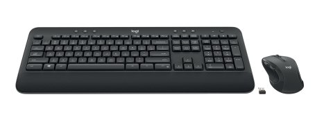 Logitech MK545 ADVANCED Wireless Keyboard and Mouse Combo klawiatura Dołączona myszka Uniwersalne USB QWERTZ Niemiecki Czarny Logitech Logitech MK545 ADVANCED Wireless Keyboard and Mouse Combo klawiatura Dołączona myszka Uniwersalne USB QWERTZ Niemiecki Czarny Logitech