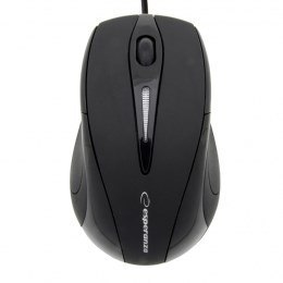 Mysz Esperanza EM102K (optyczna; 800 DPI; kolor czarny) Esperanza Mysz Esperanza EM102K (optyczna; 800 DPI; kolor czarny) Esperanza