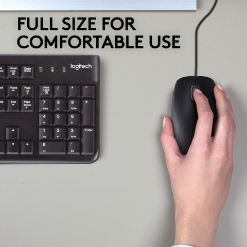 Mysz Logitech 910-005508 (optyczna; 1000 DPI; kolor czarny) Logitech Mysz Logitech 910-005508 (optyczna; 1000 DPI; kolor czarny) Logitech