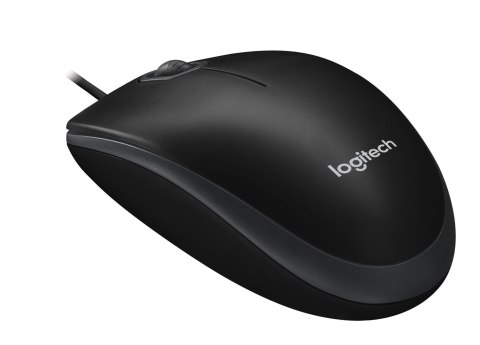 Mysz Logitech B100 910-003357 (optyczna; 800 DPI; kolor czarny) Logitech Mysz Logitech B100 910-003357 (optyczna; 800 DPI; kolor czarny) Logitech