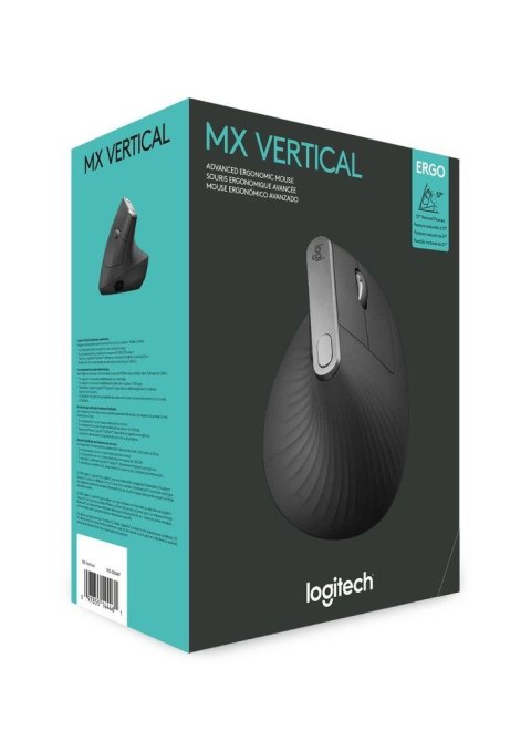 Mysz Logitech MX 910-005448 (optyczna; 4000 DPI; kolor czarny) Logitech Mysz Logitech MX 910-005448 (optyczna; 4000 DPI; kolor czarny) Logitech
