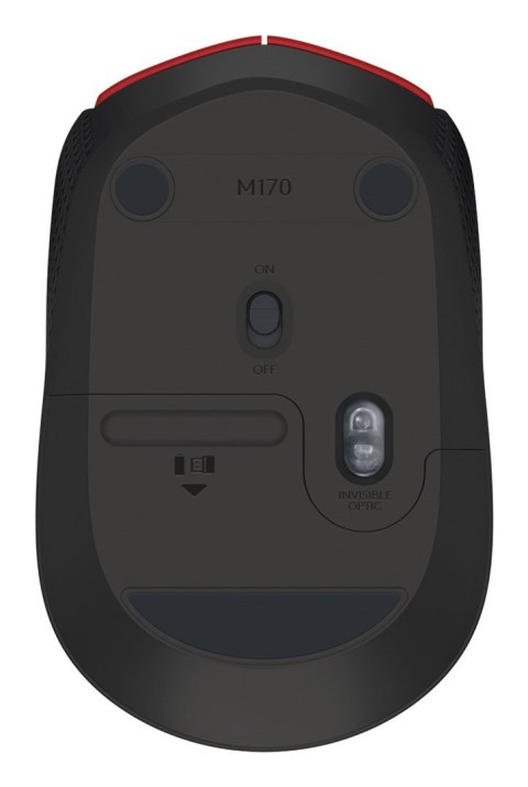 Mysz Logitech M171 910-004641 (optyczna; 1000 DPI; kolor czerwony) Logitech Mysz Logitech M171 910-004641 (optyczna; 1000 DPI; kolor czerwony) Logitech