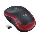 Mysz Logitech M185 910-002240 (optyczna; 1000 DPI; kolor czerwony) Logitech
