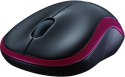 Mysz Logitech M185 910-002240 (optyczna; 1000 DPI; kolor czerwony) Logitech