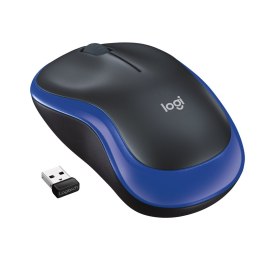 Mysz bezprzewodowa Logitech M185 910-002236 (optyczna; 1000 DPI; kolor niebieski) Logitech