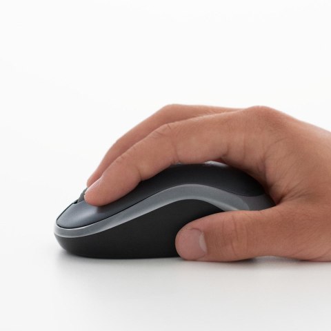 Mysz bezprzewodowa Logitech M185 910-002236 (optyczna; 1000 DPI; kolor niebieski) Logitech Mysz bezprzewodowa Logitech M185 910-002236 (optyczna; 1000 DPI; kolor niebieski) Logitech