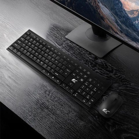 NANORS KLAWIATURA + MYSZ BEZPRZEWODOWA COMBO RS580 Nano RS NANORS KLAWIATURA + MYSZ BEZPRZEWODOWA COMBO RS580 Nano RS