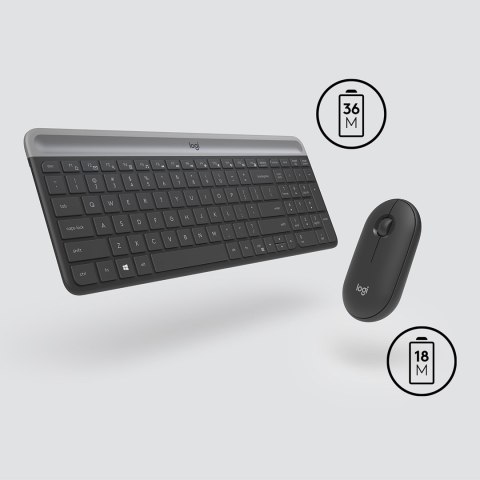 Wireless Keyboard and Mouse Combo MK470 GRAPHITE Logitech Wireless Keyboard and Mouse Combo MK470 GRAPHITE Logitech