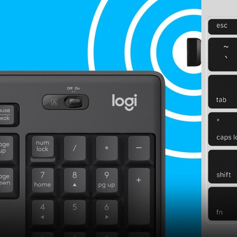 Zestaw LOGITECH MK295 US Silent Wireless Logitech Zestaw LOGITECH MK295 US Silent Wireless Logitech