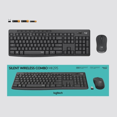 Zestaw LOGITECH MK295 US Silent Wireless Logitech Zestaw LOGITECH MK295 US Silent Wireless Logitech