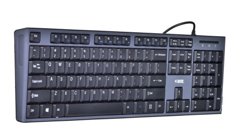 Zestaw klawiatura + mysz IBOX IKMS606 (USB 2.0; (US); kolor czarny; optyczna; 800 DPI) IBOX Zestaw klawiatura + mysz IBOX IKMS606 (USB 2.0; (US); kolor czarny; optyczna; 800 DPI) IBOX