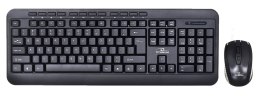Zestaw klawiatura + mysz TITANUM AKRON TK109 (USB 2.0; kolor czarny; optyczna; 1600 DPI) TITANUM
