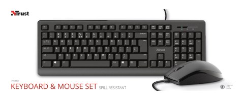 Zestaw klawiatura + mysz TRUST PRIMO Set Trust Zestaw klawiatura + mysz TRUST PRIMO Set Trust
