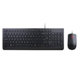 Zestaw klawiatura + mysz membranowa Lenovo 4X30L79883 (USB 2.0; (US); kolor czarny; optyczna; 1000 DPI) Lenovo
