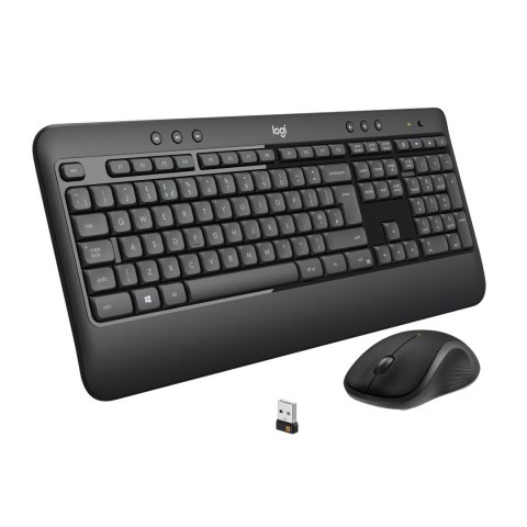 Zestaw klawiatura + mysz membranowa Logitech MK540 920-008685 (USB; kolor czarny; optyczna; 1000 DPI) Logitech Zestaw klawiatura + mysz membranowa Logitech MK540 920-008685 (USB; kolor czarny; optyczna; 1000 DPI) Logitech
