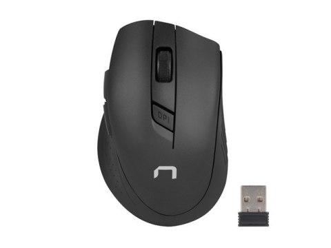 Zestaw klawiatura + mysz membranowa NATEC Stingray NZB-1440 (USB (Radio 2.4 GHz); (US); kolor czarny; optyczna; 1600 DPI, 800 DP NATEC Zestaw klawiatura + mysz membranowa NATEC Stingray NZB-1440 (USB (Radio 2.4 GHz); (US); kolor czarny; optyczna; 1600 DPI, 800 DP NATEC
