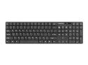 Zestaw klawiatura + mysz membranowa NATEC Stingray NZB-1440 (USB (Radio 2.4 GHz); (US); kolor czarny; optyczna; 1600 DPI, 800 DP NATEC