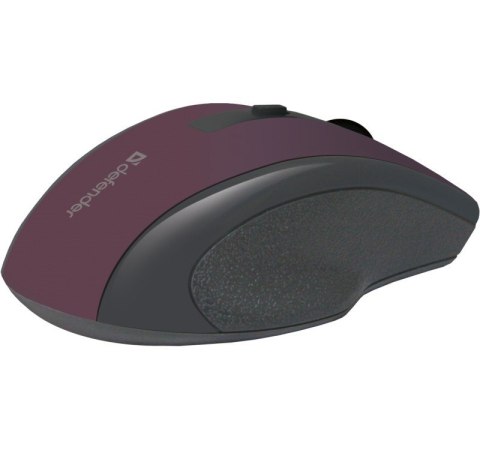 DEFENDER MYSZ BEZPRZEWODOWA ACCURA MM-665 RF BURGUND 1600DPI 6P 52668 Defender DEFENDER MYSZ BEZPRZEWODOWA ACCURA MM-665 RF BURGUND 1600DPI 6P 52668 Defender