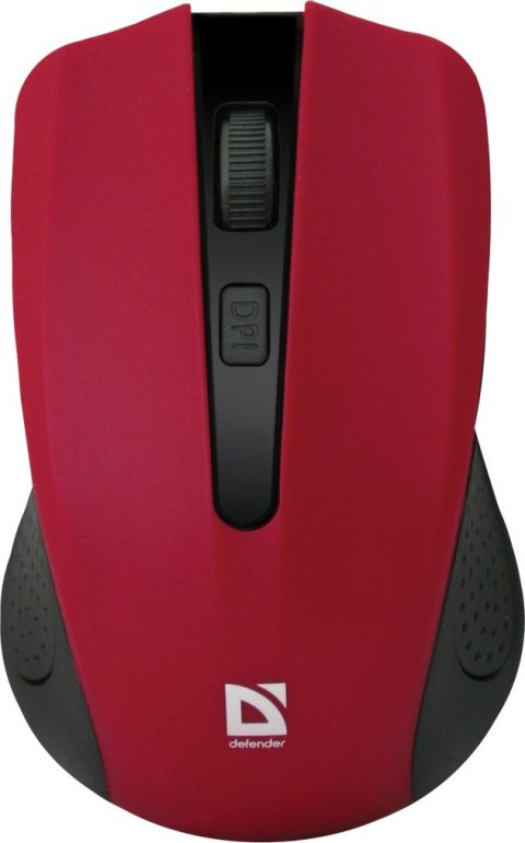 DEFENDER MYSZ BEZPRZEWODOWA ACCURA MM-935 RF CZERWONA OPTICAL 1600DPI 4P 52937 Defender DEFENDER MYSZ BEZPRZEWODOWA ACCURA MM-935 RF CZERWONA OPTICAL 1600DPI 4P 52937 Defender