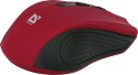 DEFENDER MYSZ BEZPRZEWODOWA ACCURA MM-935 RF CZERWONA OPTICAL 1600DPI 4P 52937 Defender