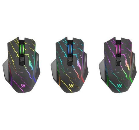 DEFENDER MYSZ BEZPRZEWODOWA GM-503 URAN OPTIC RF RGB 3200DPI 8P 52503 Defender DEFENDER MYSZ BEZPRZEWODOWA GM-503 URAN OPTIC RF RGB 3200DPI 8P 52503 Defender