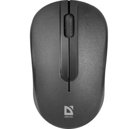 DEFENDER MYSZ BEZPRZEWODOWA HIT MM-495 RF OPTIC CZARNA 1600DPI 3P 52495 Defender DEFENDER MYSZ BEZPRZEWODOWA HIT MM-495 RF OPTIC CZARNA 1600DPI 3P 52495 Defender