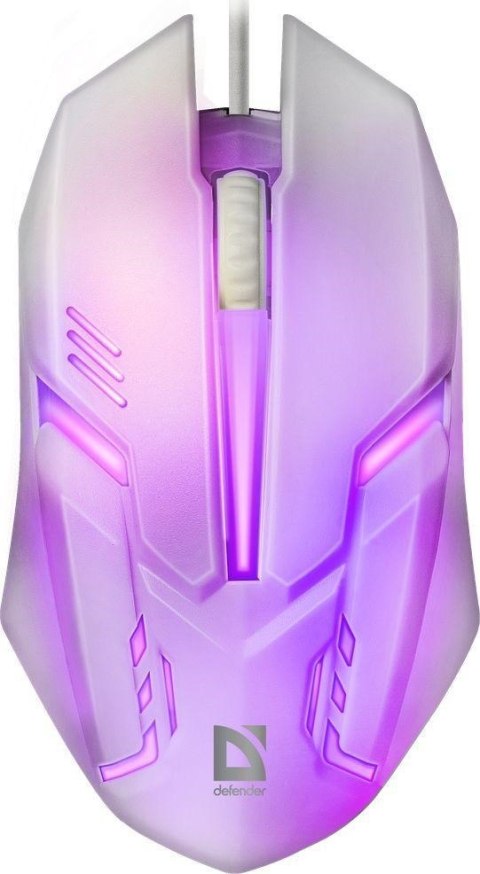 DEFENDER MYSZ CYBER MB-560L 7 KOLORÓW 1200DPI 3P BIAŁA 52561 Defender DEFENDER MYSZ CYBER MB-560L 7 KOLORÓW 1200DPI 3P BIAŁA 52561 Defender