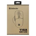 DEFENDER MYSZ GM-126 TISA RF+BT OPTIC 1600dpi 6P BIAŁA Defender