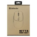 DEFENDER MYSZ NITTA MM-307 RF+BT OPTIC 1600dpi 6P BIAŁA Defender