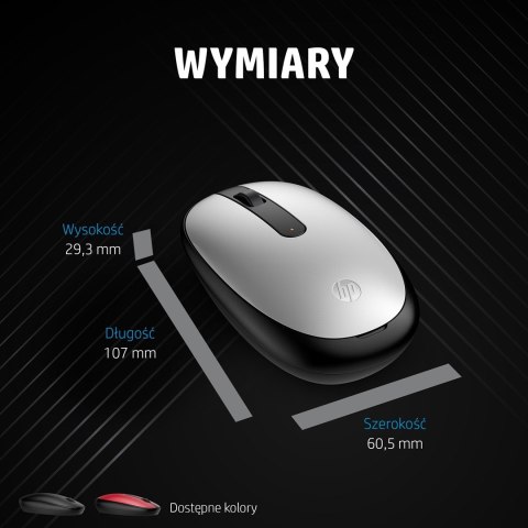 Mysz HP 240 Black Bluetooth Mouse bezprzewodowa czarna 3V0G9AA Hewlett-Packard Mysz HP 240 Black Bluetooth Mouse bezprzewodowa czarna 3V0G9AA Hewlett-Packard