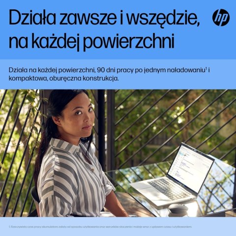 Mysz HP 710 Rechargeable Silent Mouse Black bezprzewodowa z akumulatorem czarna 6E6F2AA Hewlett-Packard Mysz HP 710 Rechargeable Silent Mouse Black bezprzewodowa z akumulatorem czarna 6E6F2AA Hewlett-Packard