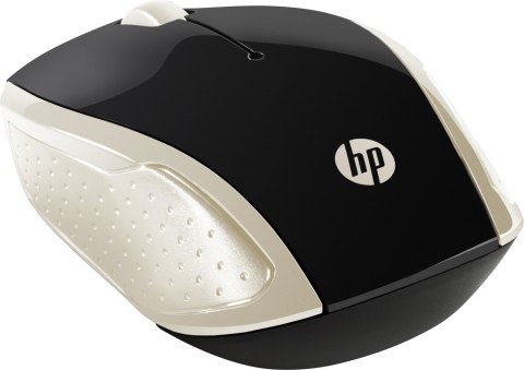 Mysz HP Wireless Mouse 200 Silk Gold bezprzewodowa czarno-złota 2HU83AA Hewlett-Packard Mysz HP Wireless Mouse 200 Silk Gold bezprzewodowa czarno-złota 2HU83AA Hewlett-Packard