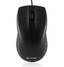 Mysz MODECOM LM12 M-LC-LM12 (optyczna; 1000 DPI; kolor czarny) MODECOM