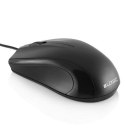Mysz MODECOM LM12 M-LC-LM12 (optyczna; 1000 DPI; kolor czarny) MODECOM