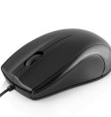 Mysz MODECOM LM12 M-LC-LM12 (optyczna; 1000 DPI; kolor czarny) MODECOM