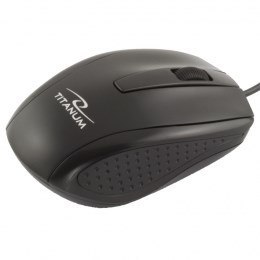 Mysz TITANUM Marlin 3D TM110K (optyczna; 1000 DPI; kolor czarny TITANUM Mysz TITANUM Marlin 3D TM110K (optyczna; 1000 DPI; kolor czarny TITANUM