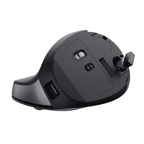 Mysz TRUST BAYO II ERGONOMIC WIRELESS MOUSE BLK (25145) Trust Mysz TRUST BAYO II ERGONOMIC WIRELESS MOUSE BLK (25145) Trust