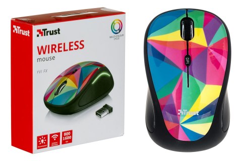 Mysz TRUST Yvi FX Wireless LED illumination Multicoloured Trust Mysz TRUST Yvi FX Wireless LED illumination Multicoloured Trust
